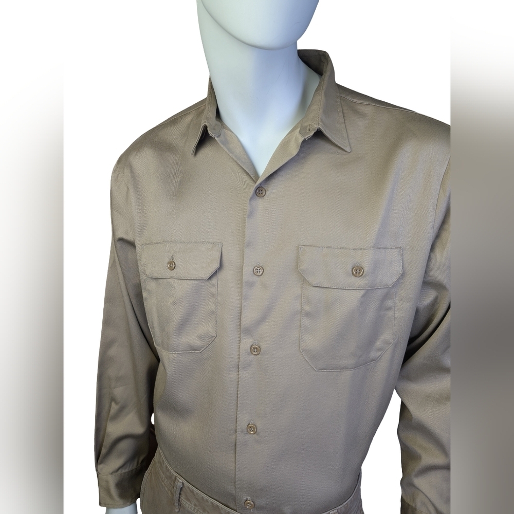 Vintage Big Mac Penn-Prest Work Shirt Utility Button Up, Vintage Workwear - Picture 2 of 9
